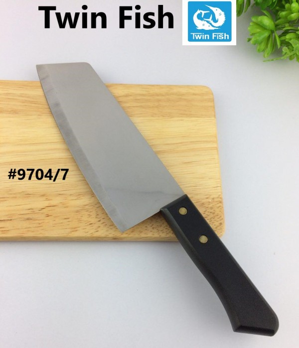 Twin Fish ชุดมีดครัว 2 ชิ้น / ชุด ด้ามหมุดทอง