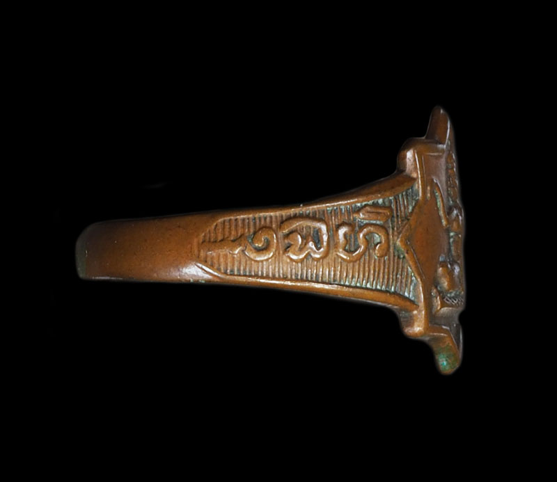 ขายแล้ว*30627 แหวนนางกวัก หลวงพ่อรุ่ง วัดท่ากระบือ สมุทราสาคร เนื้อทองแดง 12