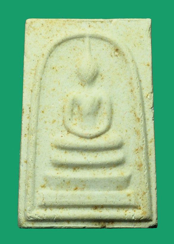 ขายแล้ว*35032 พระสมเด็จหลวงปุ่ลำภู วัดใหม่อมตรส กรุงเทพ เนื้อผง หลังยันต์ 9