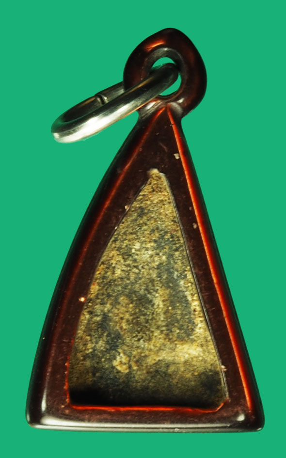 ขายแล้ว*37096 พระนางกรุสุโขทัย เลี่ยมพลาสติกเก่าวินเทจ เนื้อชินเงิน 13