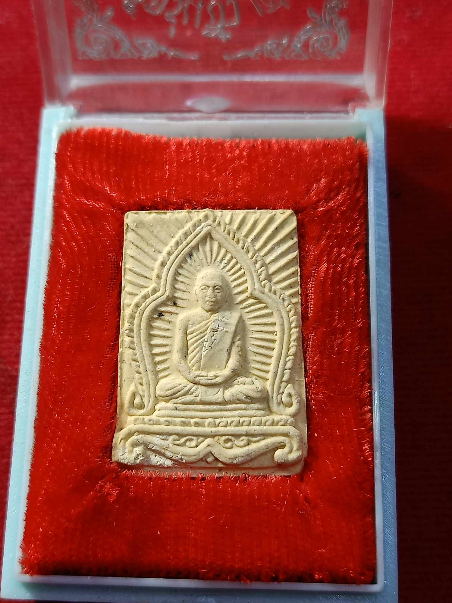 พระสมเด็จจิ๋ว รุ่นเสาร์ 5 หลวงพ่อโอด วัดจันเสน จ.นครสวรรค์ ปี 2526 พร้อมกล่อง (SKU-03235)