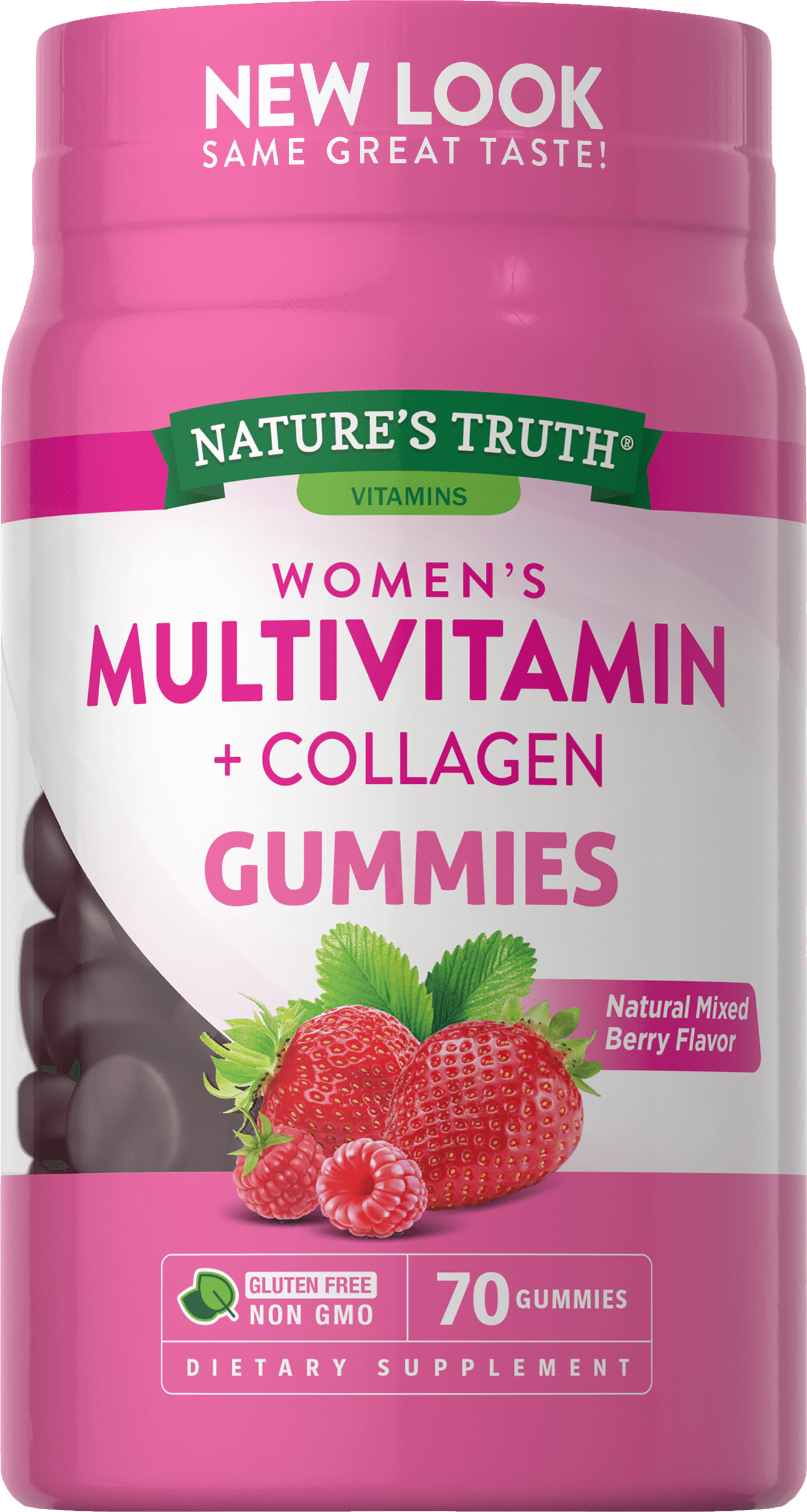 Nature's Truth Women's Multivitamin 70 gummies วิตามินรวมสำหรับผู้หญิง Zinc, Biotin, Collagen บำรุงร่างกาย บำรุงผิวพรรณ