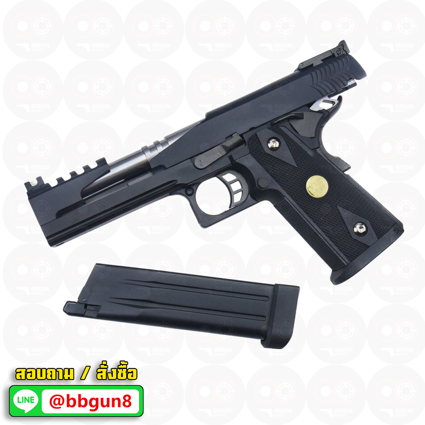 บีบีกันอัดแก๊ส WE Hi-CAPA Dragon 5.1B BB GUN