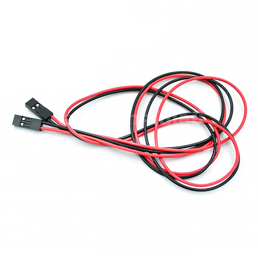 (1ชิ้น) 2P/3P/4P-70cm สายเชื่อมต่อวงจร สายจัมเปอร์ 2/3/4เส้น Dupont Cable เมีย-เมีย Female to Female ยาว 70cm สายแพ Jumper wire Arduino Dupont Line