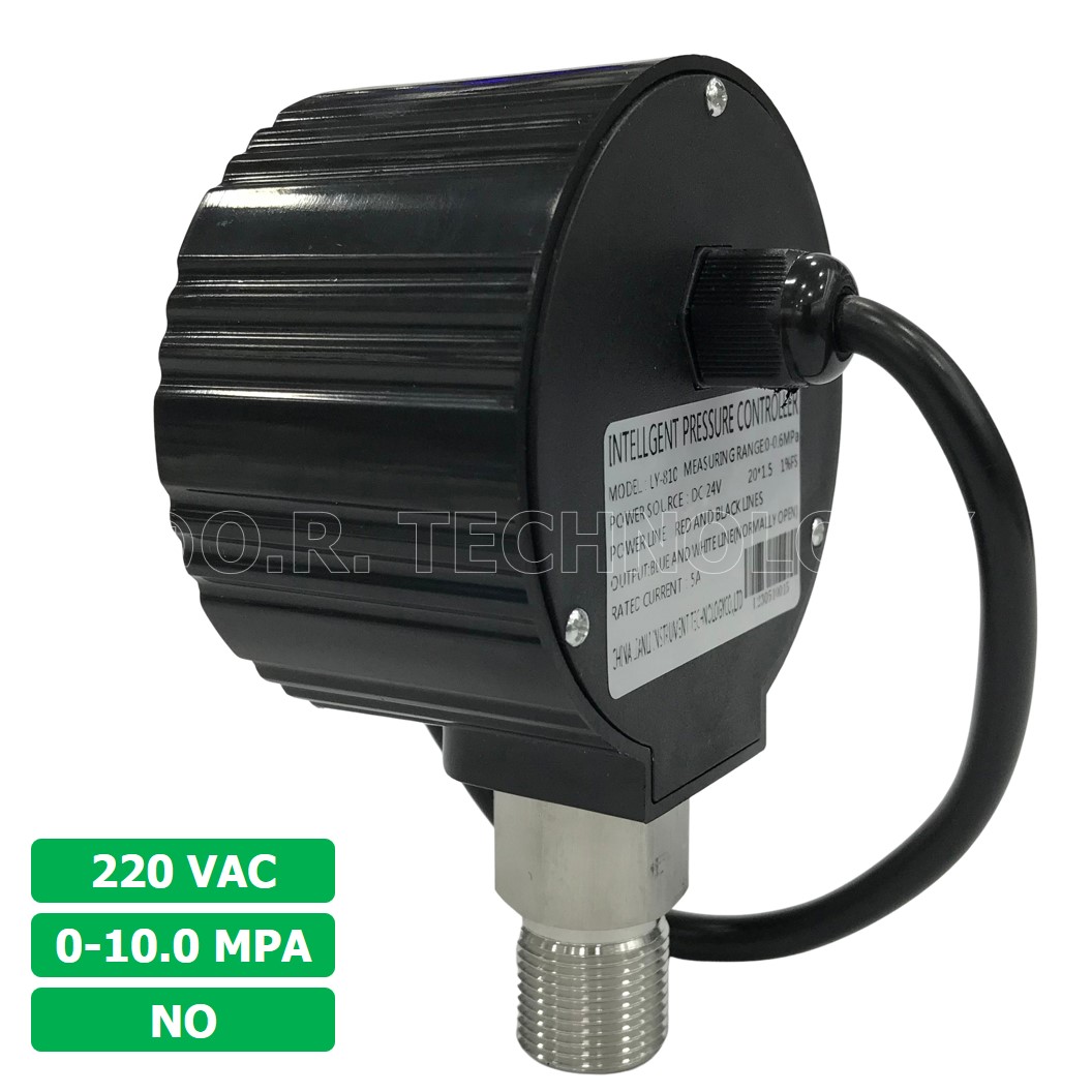 LY-810 AC220V 10.0MPA สวิทช์แรงดันดิจิตอล เกจวัดแรงดันดิจิตอล Intelligent Pressure Controller Digital Pressure switch เครื่องวัดความดันดิจิตอล