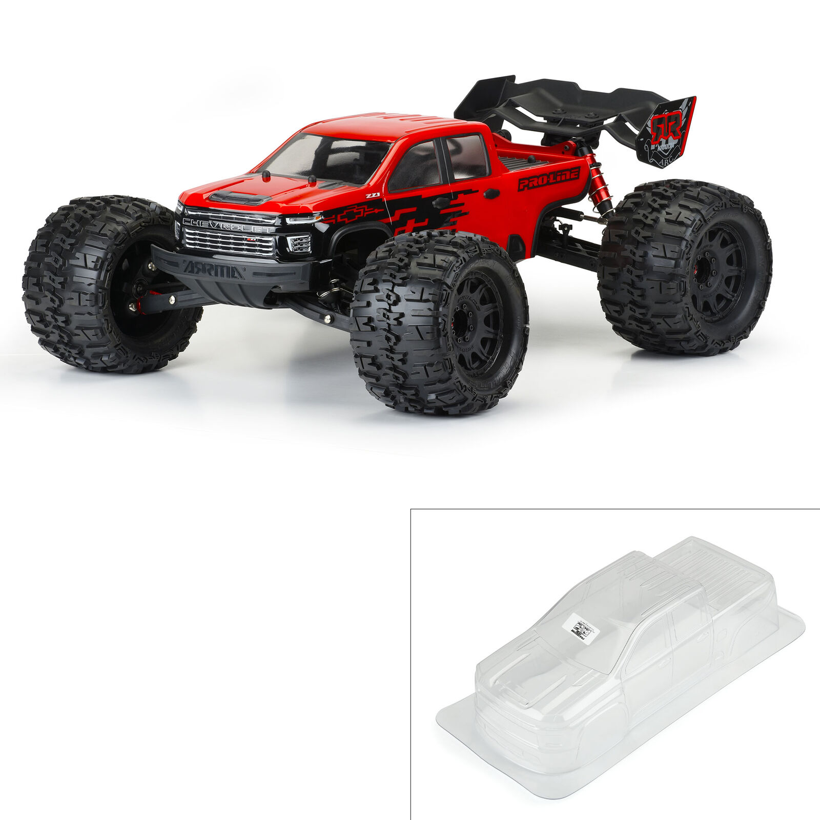 PRO359200 1/8 2021 Chevrolet Silverado 2500 HD Clear Body