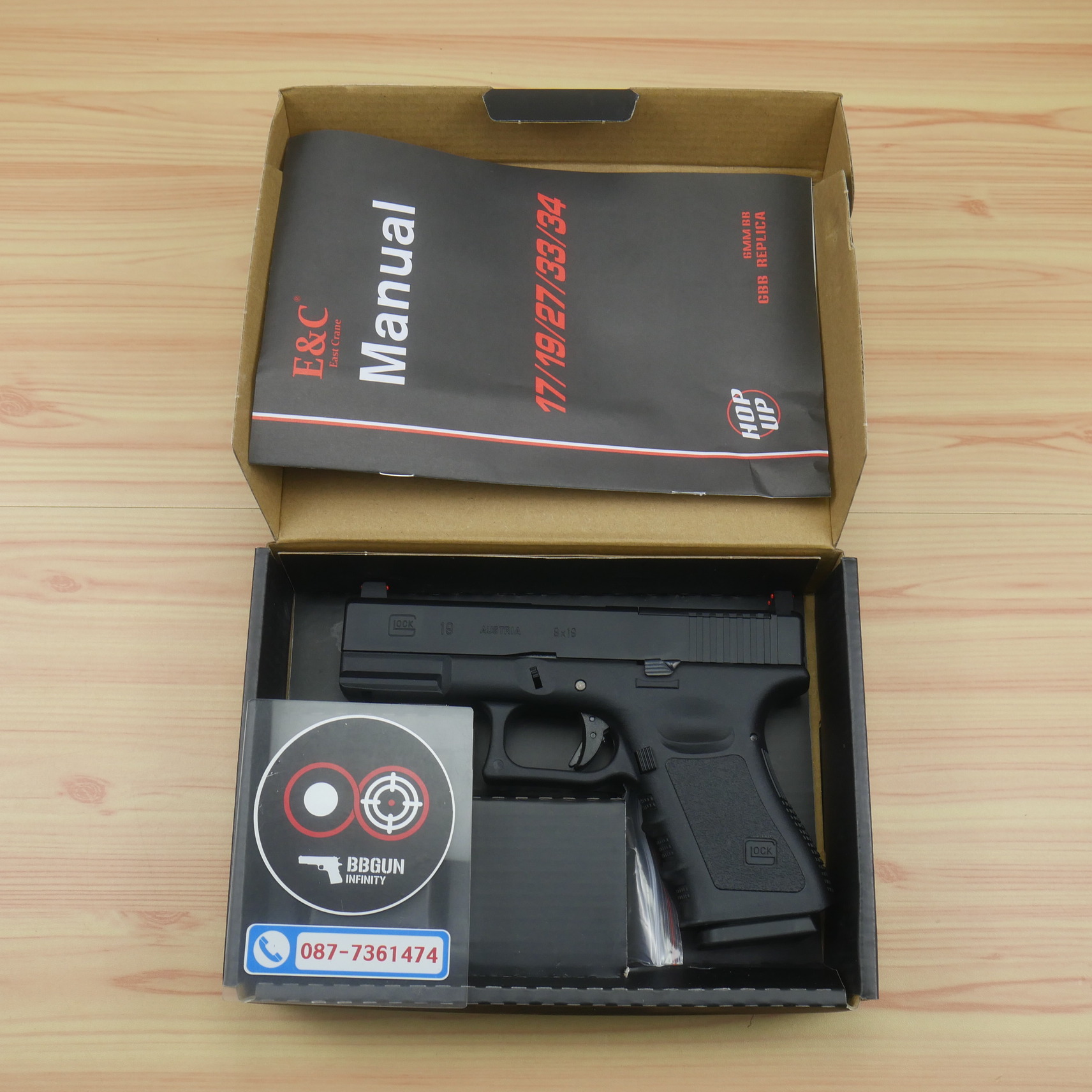 E&C 1301-1 - GLOCK 19 Gen 3 MOS