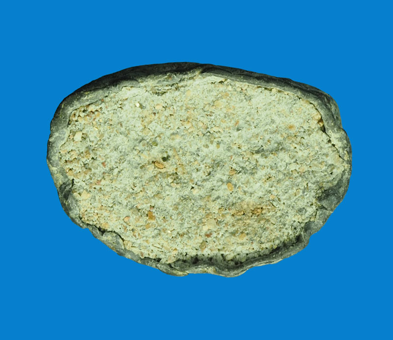 *31497 พระรัตนะแก้บน เนื้อชินตะกั่ว สนิมแดงลงรักปิดทอง 13