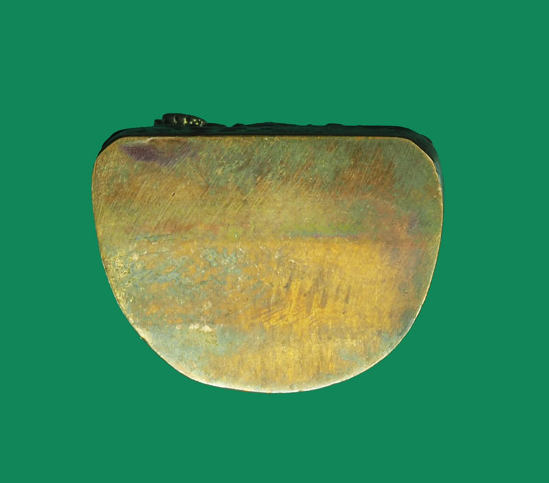 *31414 พระไพรีพินาศ ด้านหลังต็อกอักษรและตัวเลข ช476 ไม่ทราบที่และปีสร้าง เนื้อทองเหลือง 7