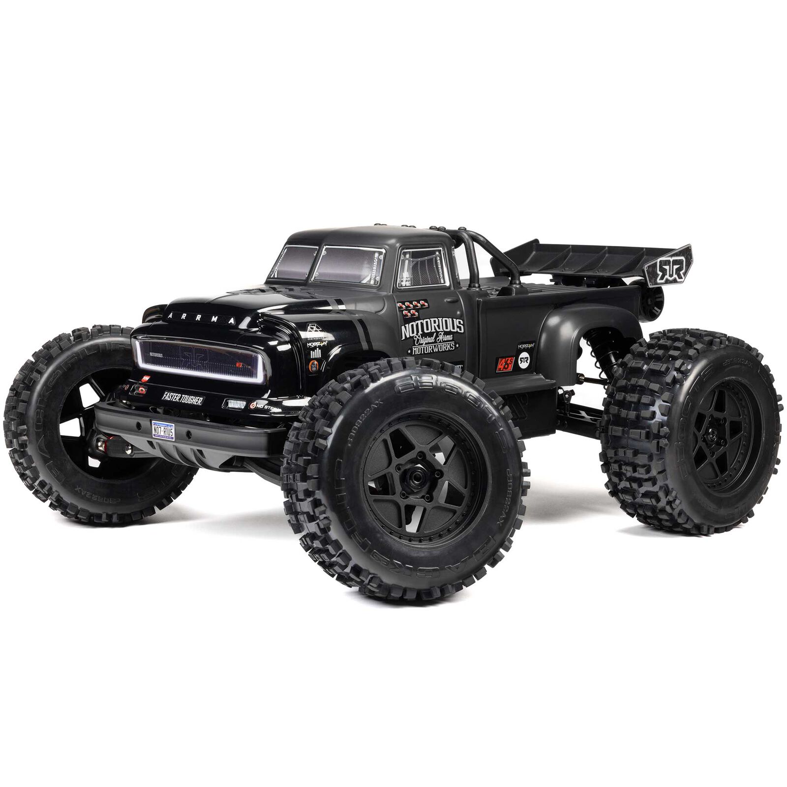 ARA8611V6 1/8 NOTORIOUS 6S 4X4 RTR Brushless Stunt Truck