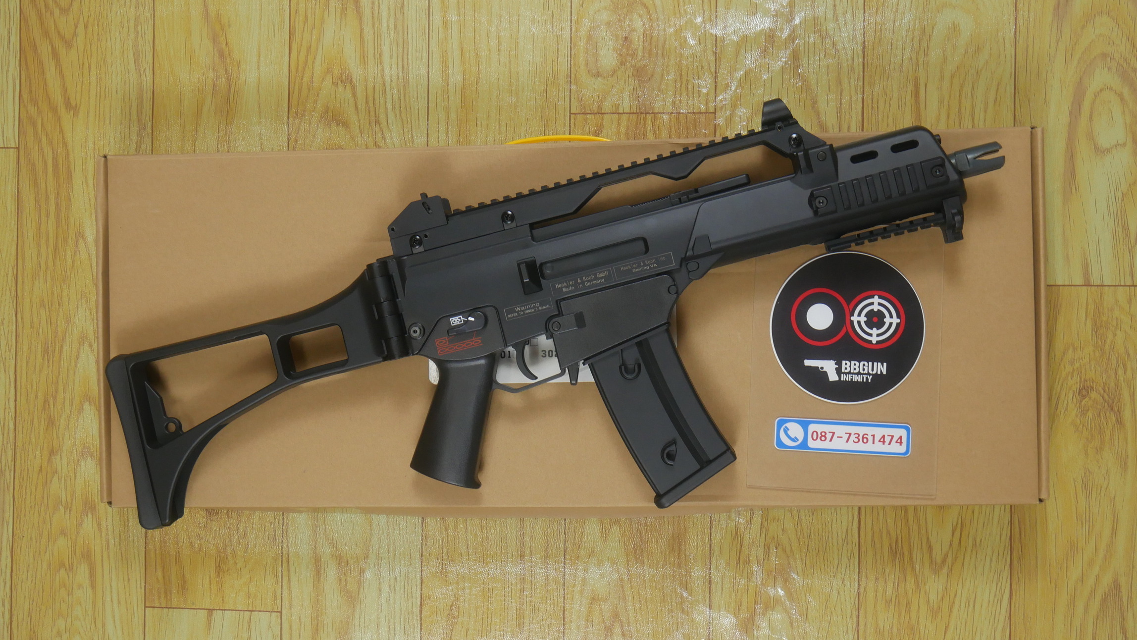บีบีกันไฟฟ้า Double Bell G-001 G36 AEG BB GUN