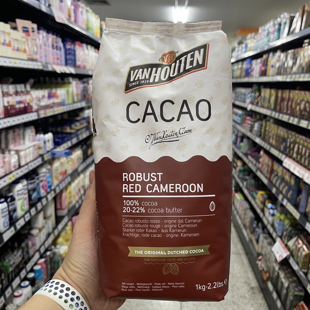 แวน ฮาวเท่น โกโก้ชนิดผง 1 กิโลกรัม Van Houten Cacao