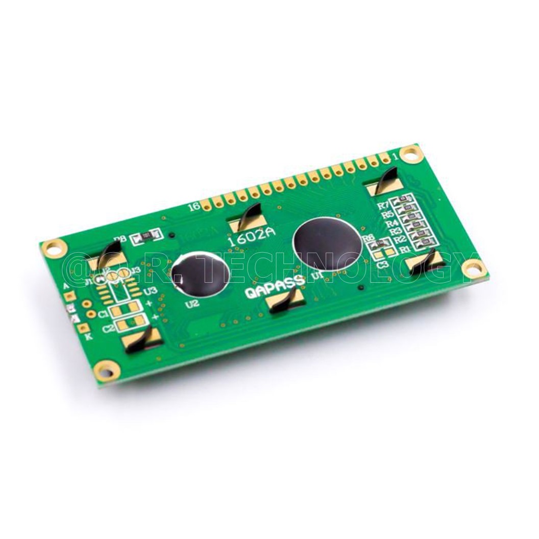 (1ชิ้น) AA011 จอแสดงผล หน้าจอ LCD1602 Blue Backlight 5V (AIP31066 Chip) สำหรับ arduino, IoT แบบยังไม่บัดกรี IIC/I2C