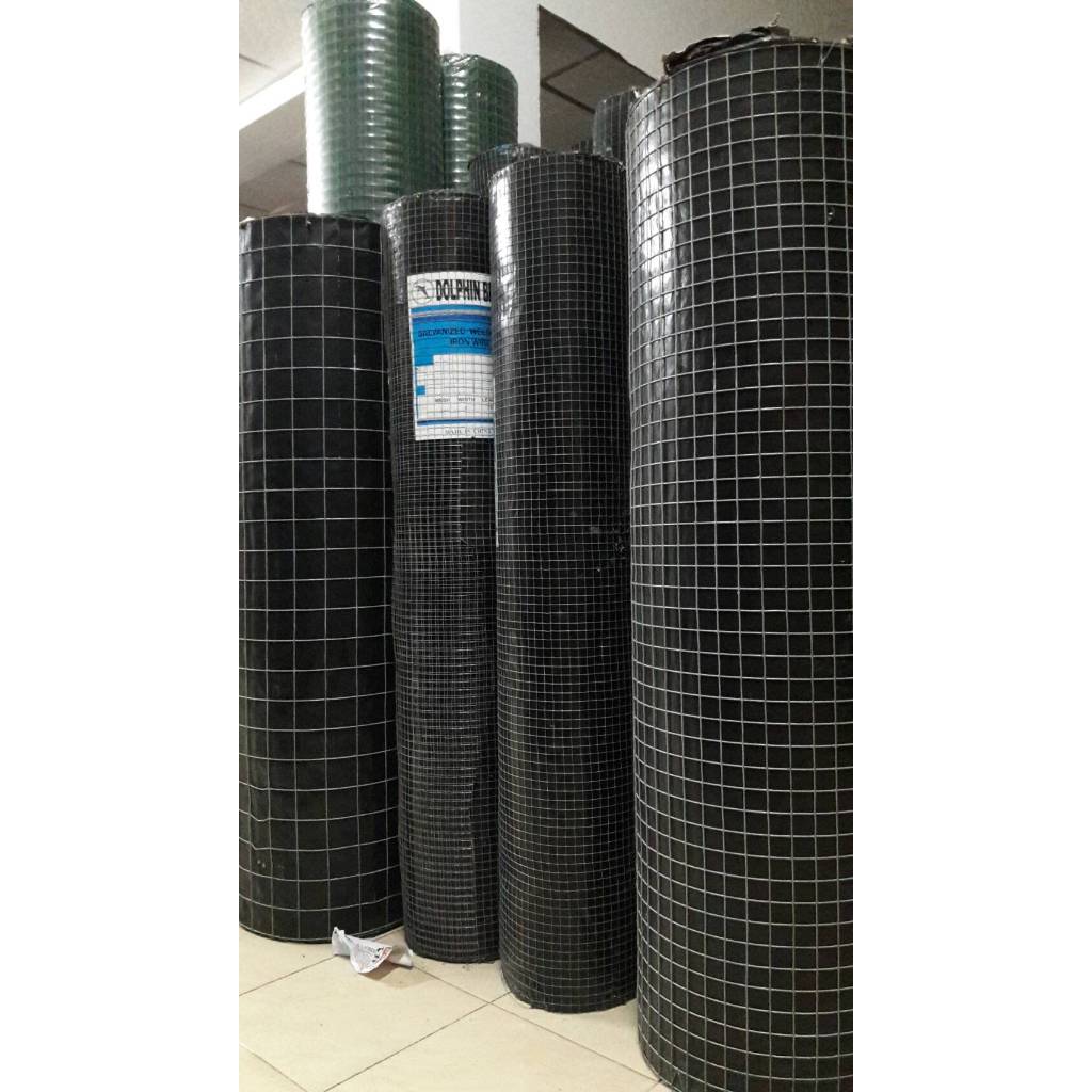 GOLDEN CUP ลวดตาข่ายสี่เหลี่ยม ขนาดกว้าง 5 ฟุต (ราคารวมแวท) มีขนาด 1/2" 3/4" 1" ยาว 30 เมตร