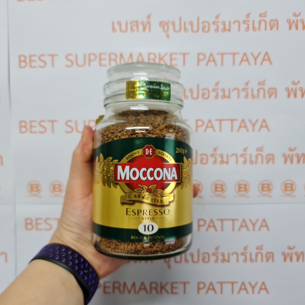 มอคโคน่า กาแฟสำเร็จรูป ชนิดฟรีซดราย 200 กรัม Moccona Freeze Dried Coffee 200 g.