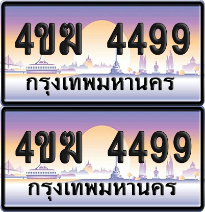 ทะเบียน 4499 ป้ายประมูล 4ขฆ 4499 (6)