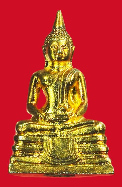 ขายแล้ว*37919 พระกริ่งพุทธโสธร วัดโสธร วรวิหาร ปี 2530 กระหลั่ยทอง ไม่มีกล่อง 25