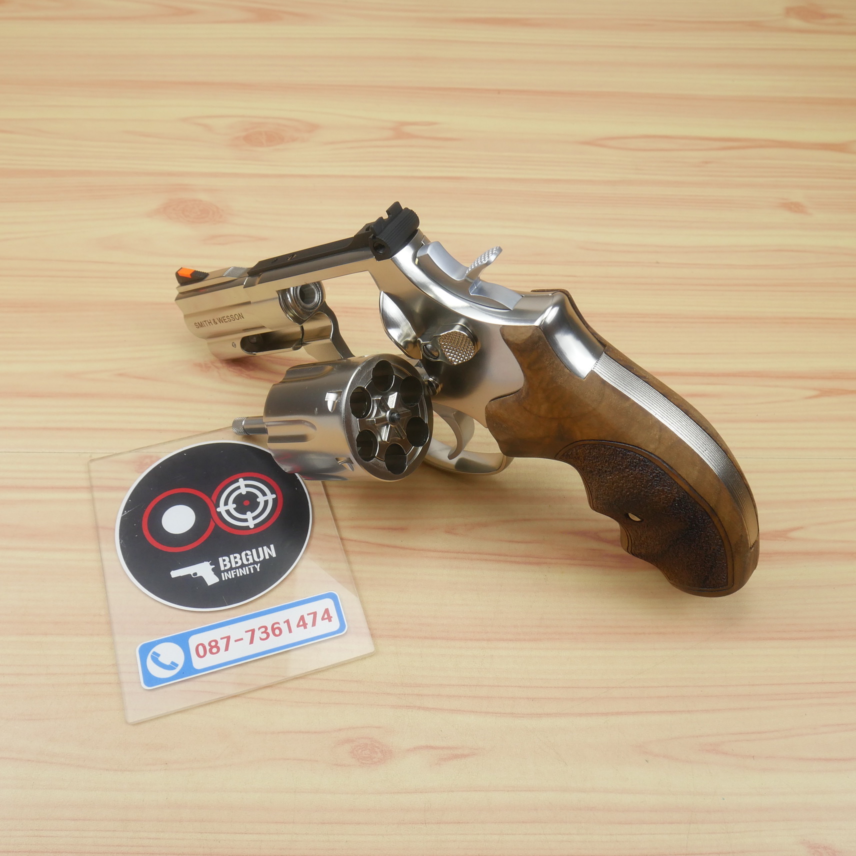 บีบีกัน ลูกโม่ 2.5 นิ้ว ARES Revolver 2.5" Model ระบบแก๊ส Co2 BB GUN