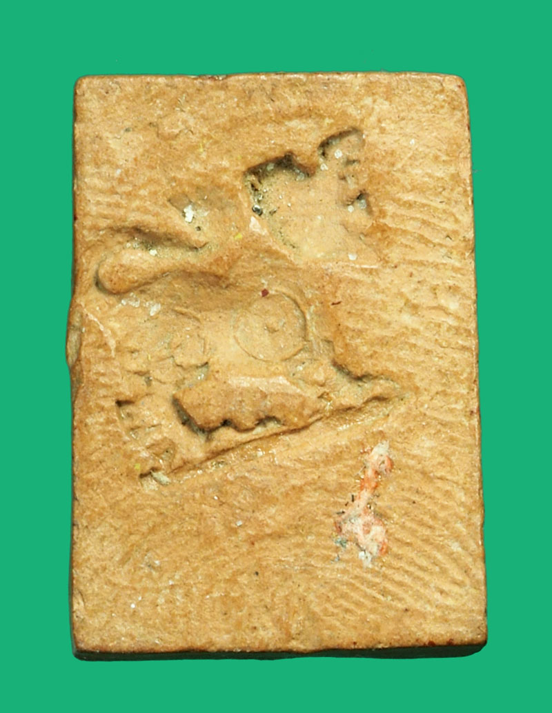 ขายแล้ว*35378 พระพุทธหลังสิงห์ หลวงปุ่เหล่ว วัดสิงหาราม ชัยบาดาล ลพบุรี เนื้อดิน 69