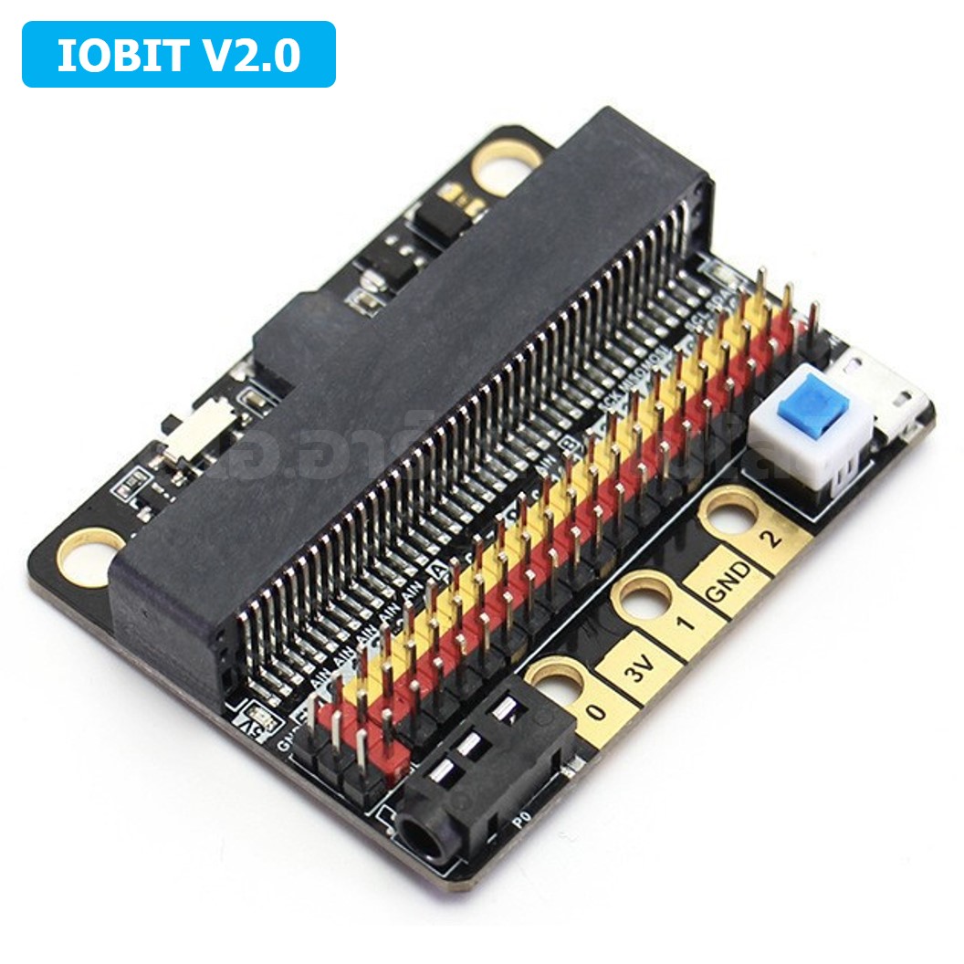 CB032 IOBIT V2.0 บอร์ดขยายขา ไมโครบิต บีบีซี Micro:bit BBC expansion board Microbit IOT
