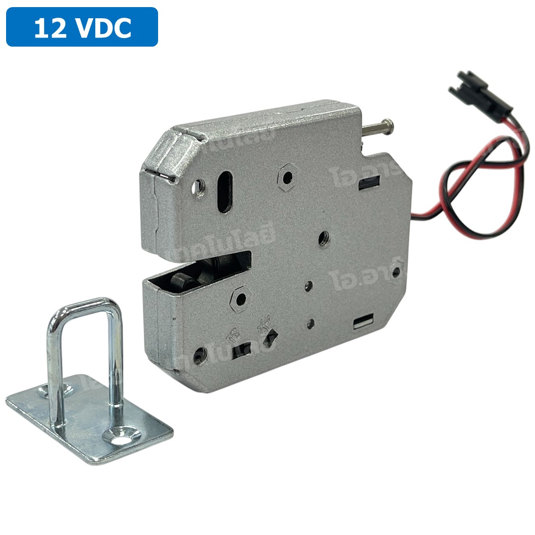 XG-07C 12VDC 2A กลอนประตูไฟฟ้า แบบโลหะ 2สาย SARY Electromagnetic lock 2wire 12VDC 2A กลอนไฟฟ้า Electric Door lock Electromagnet