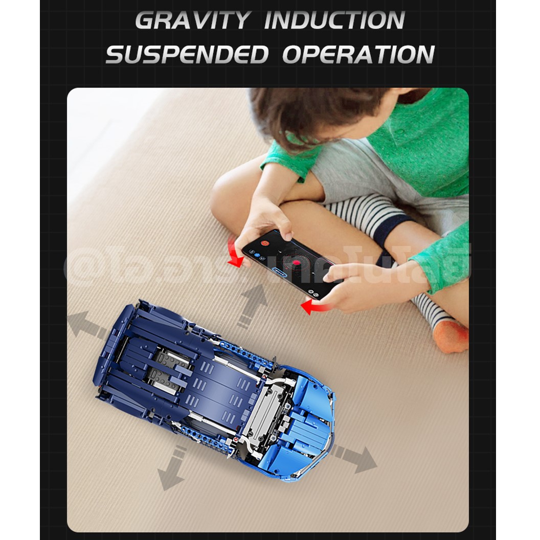 KEEYEE WORLD K96123 ตัวต่อเสริมทักษะ WIND RACING CAR ของเล่นเสริมทักษะ ตัวต่อ Building Block STEAM Education Programmable Robot