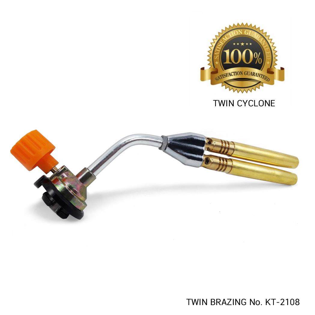 ชุด DIY เครื่องพ่นยากันยุง KOVEA 2108 หัวพ่นไฟ Double Multi Purpose Torch พร้อม ท่อทองแดง 1/4“ ยาว 1m และแก๊ส 1 กระป๋อง