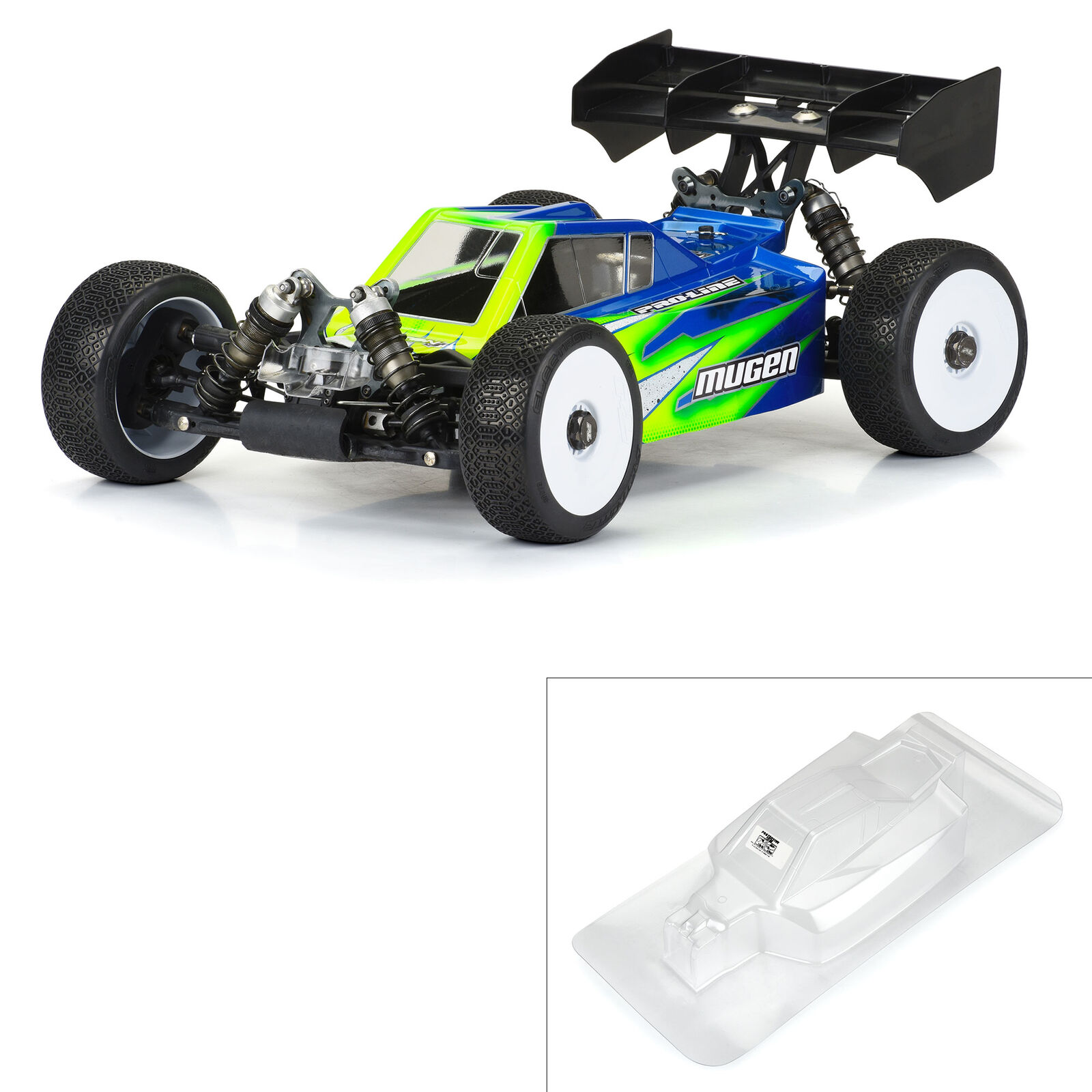 PRO366000 1/8 Sector Clear Body: Mugen MBX8/MBX8R