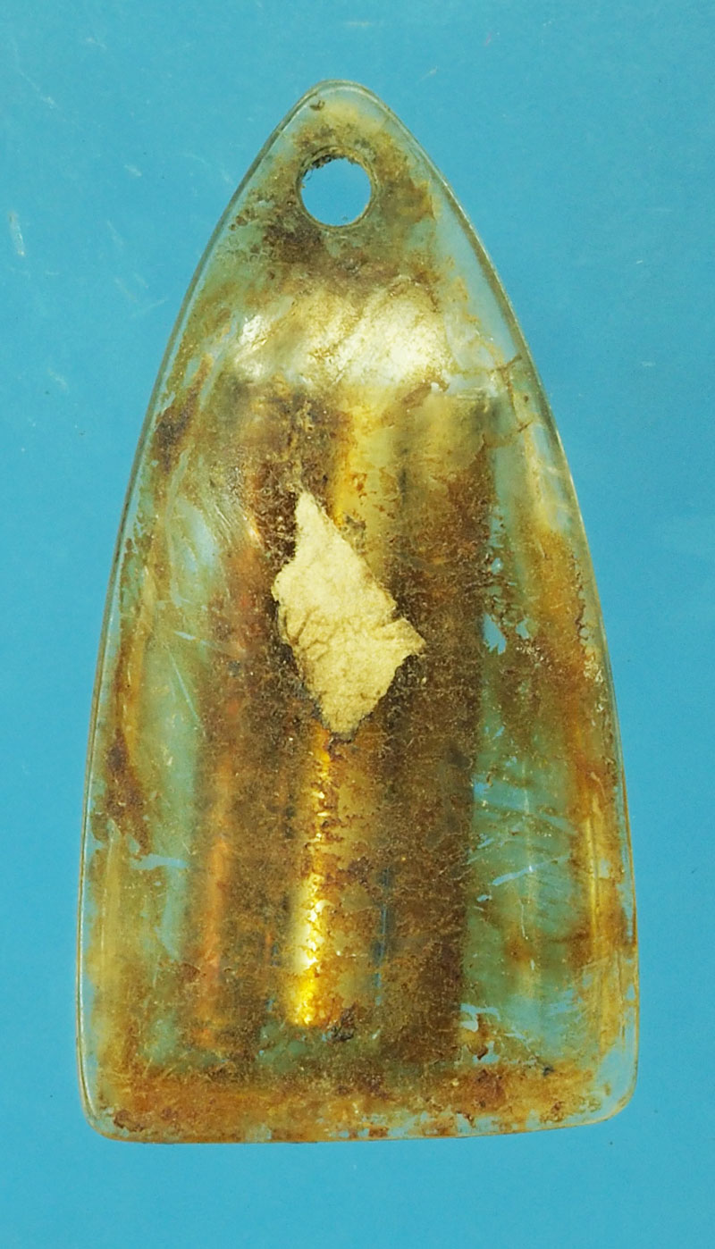 *29303 ตะกรุดเลี่ยมพลาสติกเก่า ไม่ทราบที่และปีสร้าง 12