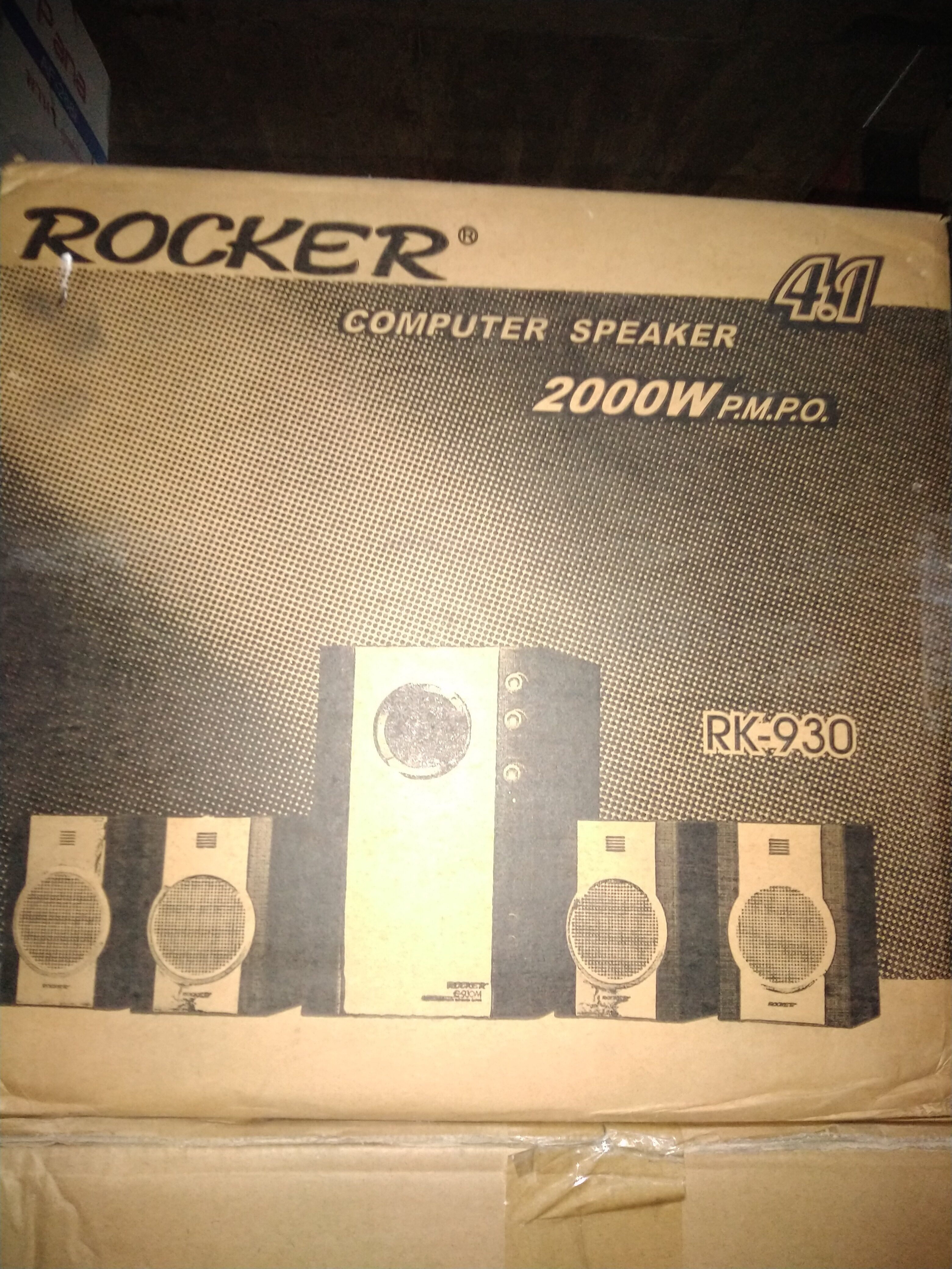 ROCKER RK-930 computer speaker 4.1 มี fm tunner ในตัว