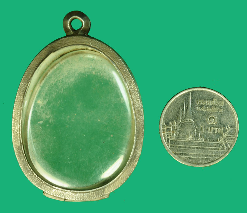 *36428 กรอบเงินเปอร์เซนต์ต่ำ เหมาะสำหรับใส่พระปิดตา หลวงปุ่โต๊ะ วัดประดู่ฉิมพลี 16