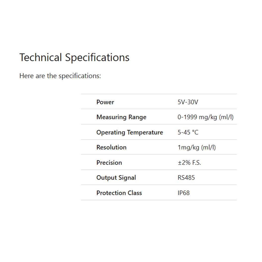 AF333 เซนเซอร์วัดค่าแร่ธาตุในดิน 3ขา RS485 Output 3 Pin Probes Soil NPK Sensor with cable 2m เซนเซอร์วัดสารอาหารในดิน
