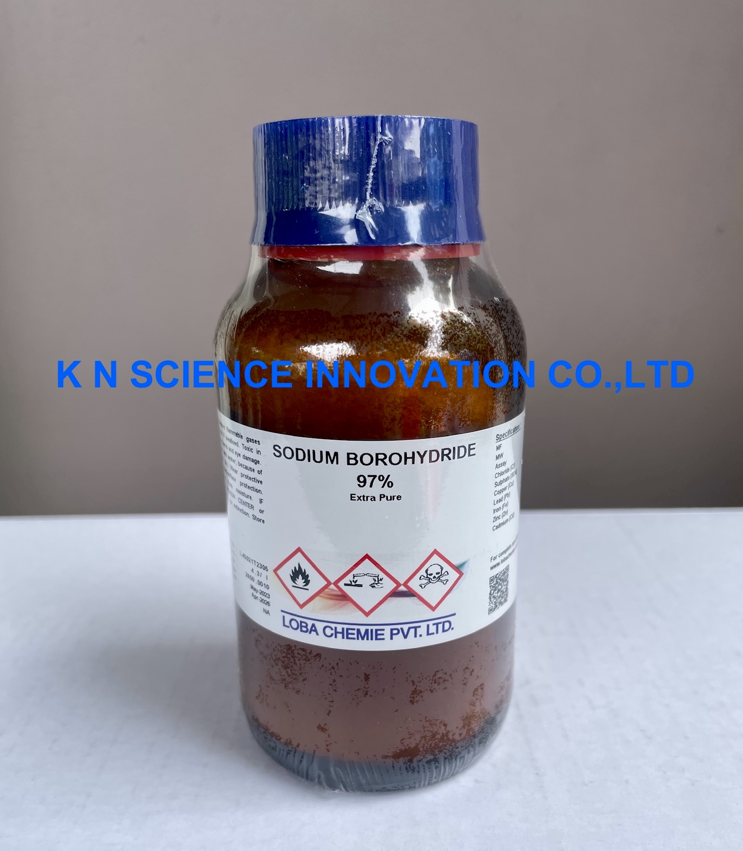 Sodium borohydride, LAB 16940-66-2,100 g ,Loba 0580000100