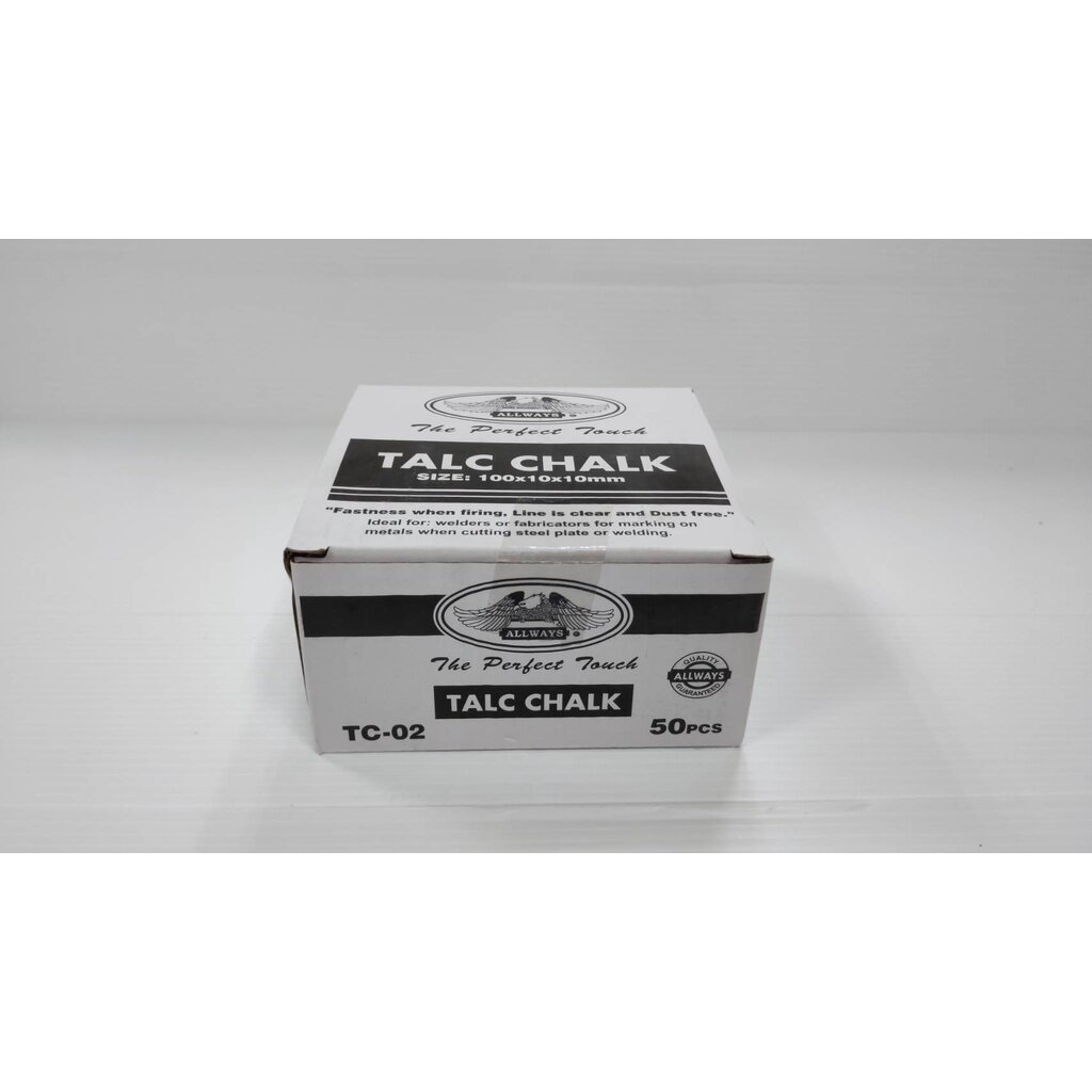 ชอล์คขีดเหล็ก TALC CHALK ร้านขายส่ง(ราคารวมแวท) แท่งเหลี่ยมชอล์คหิน เครื่องมือช่าง