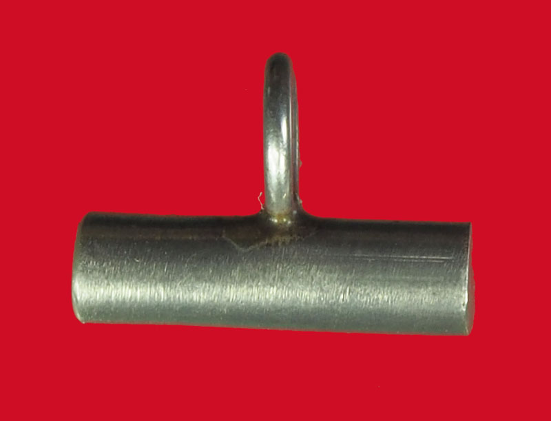 *33151 ตะกรุดเงินห่วงเดียวปิดหัวปิดท้าย ไม่ทราบอาจารย์ 12