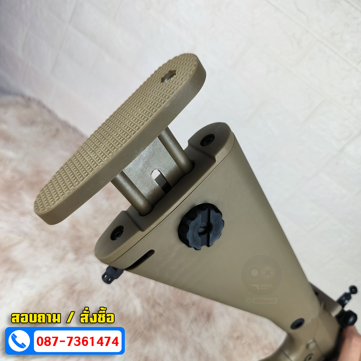 บีบีกันไฟฟ้า E&C EC-901 DE S2(QD1.0) M110 SASS บอดี้โลหะ Jr.Custom Gen 2