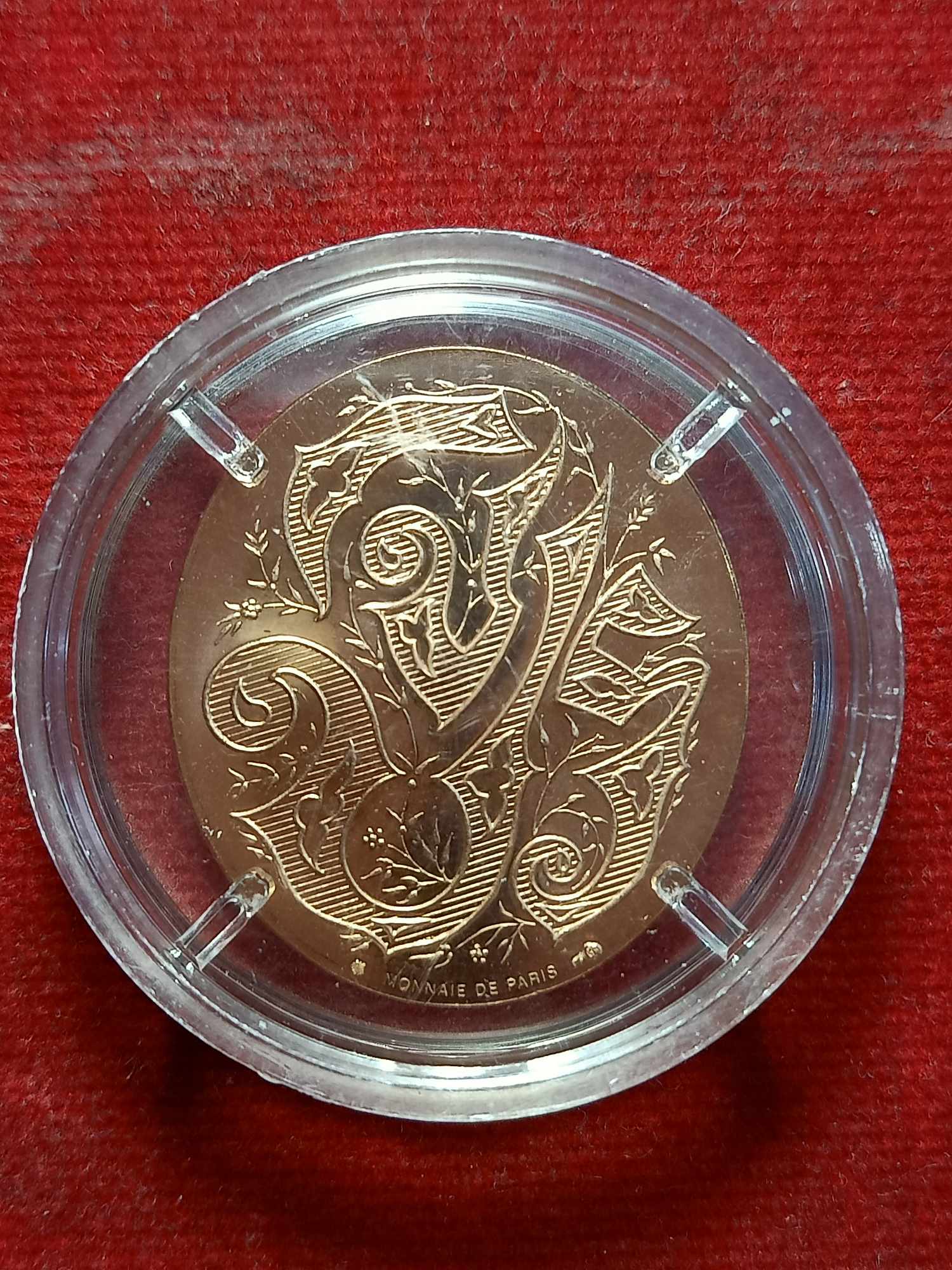 เหรียญรัชกาลที่5 หลังจปร. โมเน่ร์ เดอ ปารีส (SKU-03513)