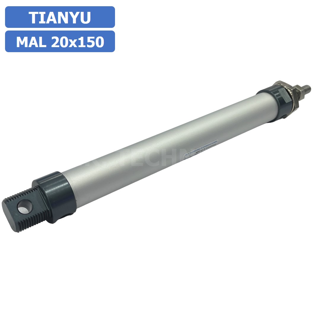 กระบอกลม ขนาดเล็ก รุ่น MAL 20x150 (Mini Air Cylinder Series) Pneumatic Cylinder กระบอกลมนิวเมติก