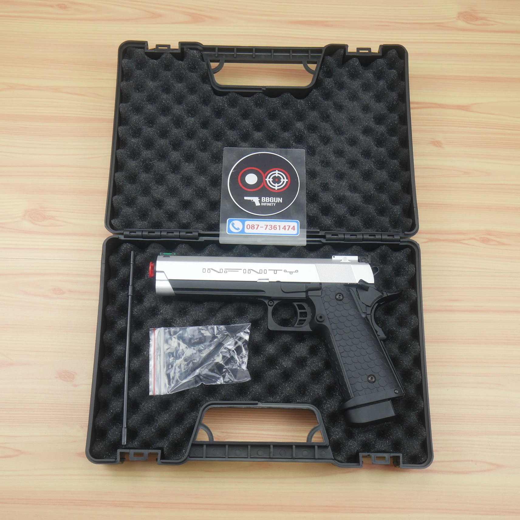 Double Bell 795Y - Hi-Capa 5.1 Infinity Silver