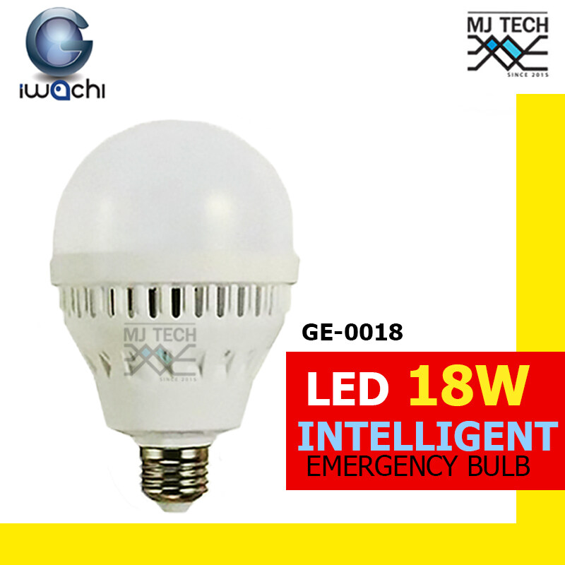 IWACHI Intelligent emergency bulb LED 18w หลอดไฟฉุกเฉิน (แสงขาว)