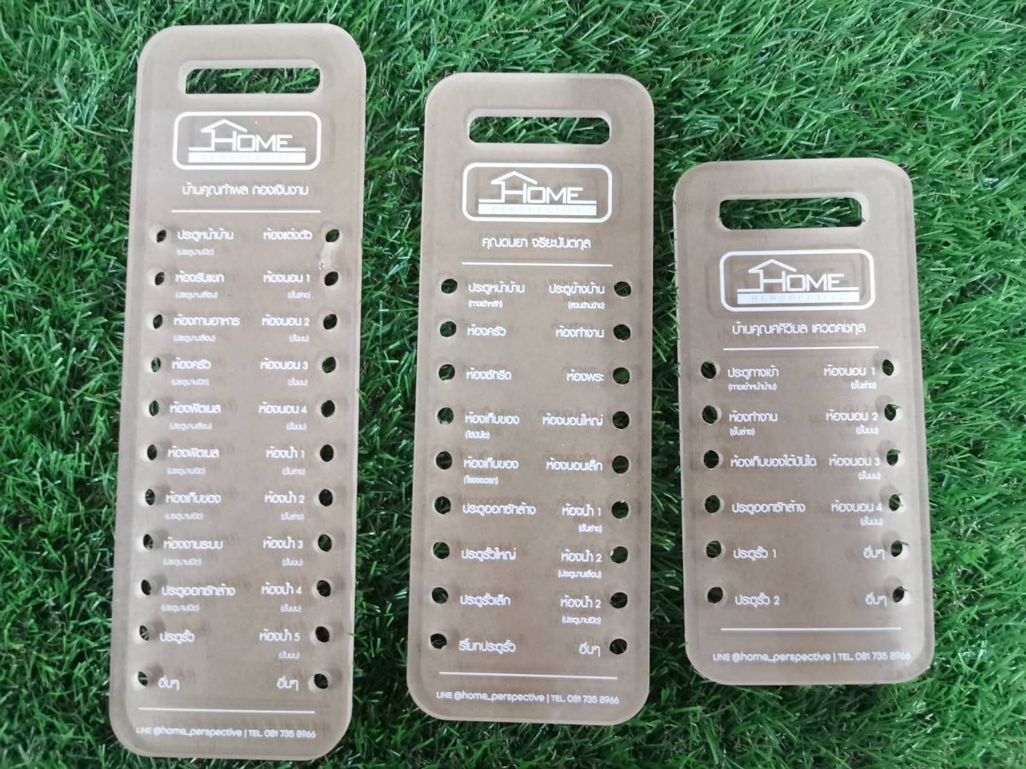 ป้ายอะคริลิคพวงกุญแจ