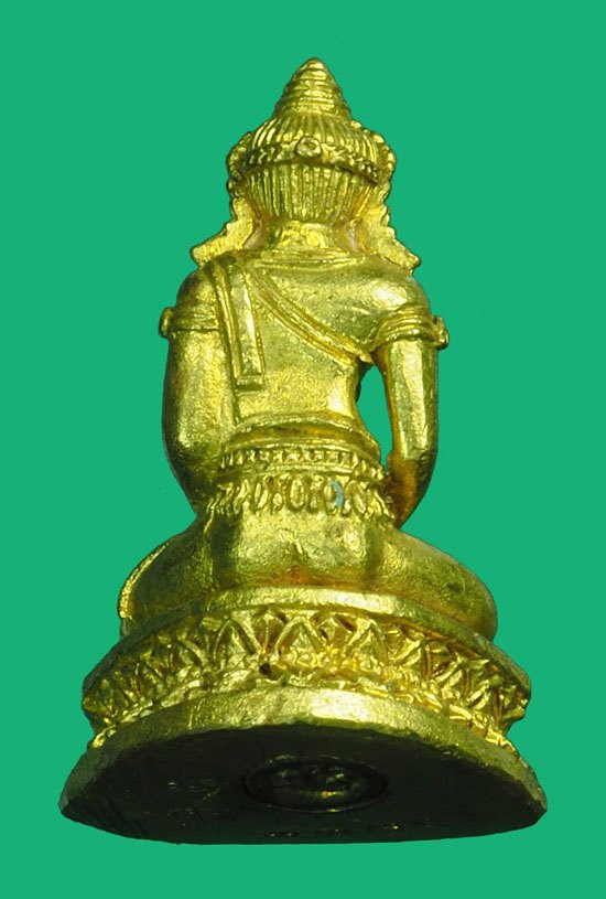 ขายแล้ว*40158 พระกริ่งลพบุรี รุ่งเรืองหลวงปู่เรือง วัดเขาสามยอด ลพบุรี หมายเลขประจำองค์พระ 6728 พร้อมกล่องเดิม 7