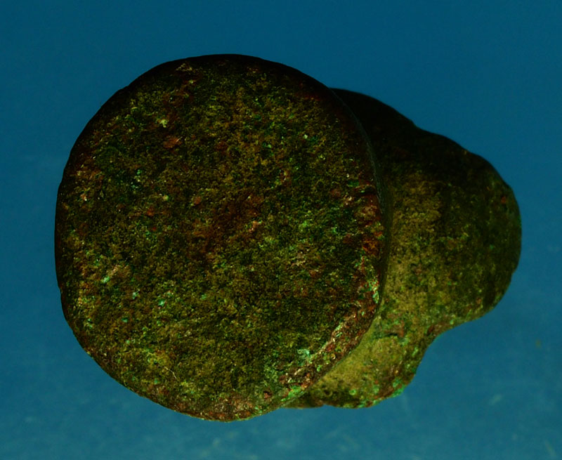 *28297 ลูกเป้งเป็ด เนื้อสมฤทธิ์ เก่า 16