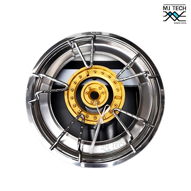 THAI FLOWER เตาแก๊ส โครงเดี่ยว 2 ชั้น โครงสี หน้าสแตนเลส หัวเตาเหล็กหล่อ รุ่น TF-528