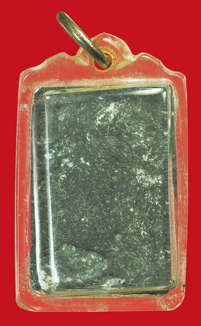 ขายแล้ว*36261 พระสมเด็จเนื้อผงใบลาน กรุวัดคลองขอม สุพรรณบุรี เลี่ยมพลาสติกเก่า 9