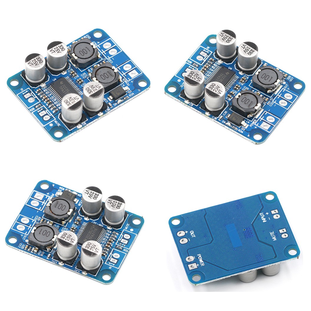 TPA3118 PBTL บอร์ดวงจรขยายเสียงคลาส D 30W/60W Mono Digital Power Amplifier Board Class D 8-24VDC XH-M313 บอร์ดขยายเสียง โมดูลขยายเสียง