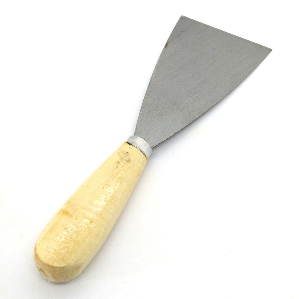 เกรียงโป๊ว เหล็กโป๊วสีด้ามไม้เกียง ที่แซะ(ราคารวมแวท) เกียงโป๊วสี เกรียง เกรียงสแตนเลส เกรียงโป้วสี เกรียงญี่ปุ่น สำหรับโป๊วสี