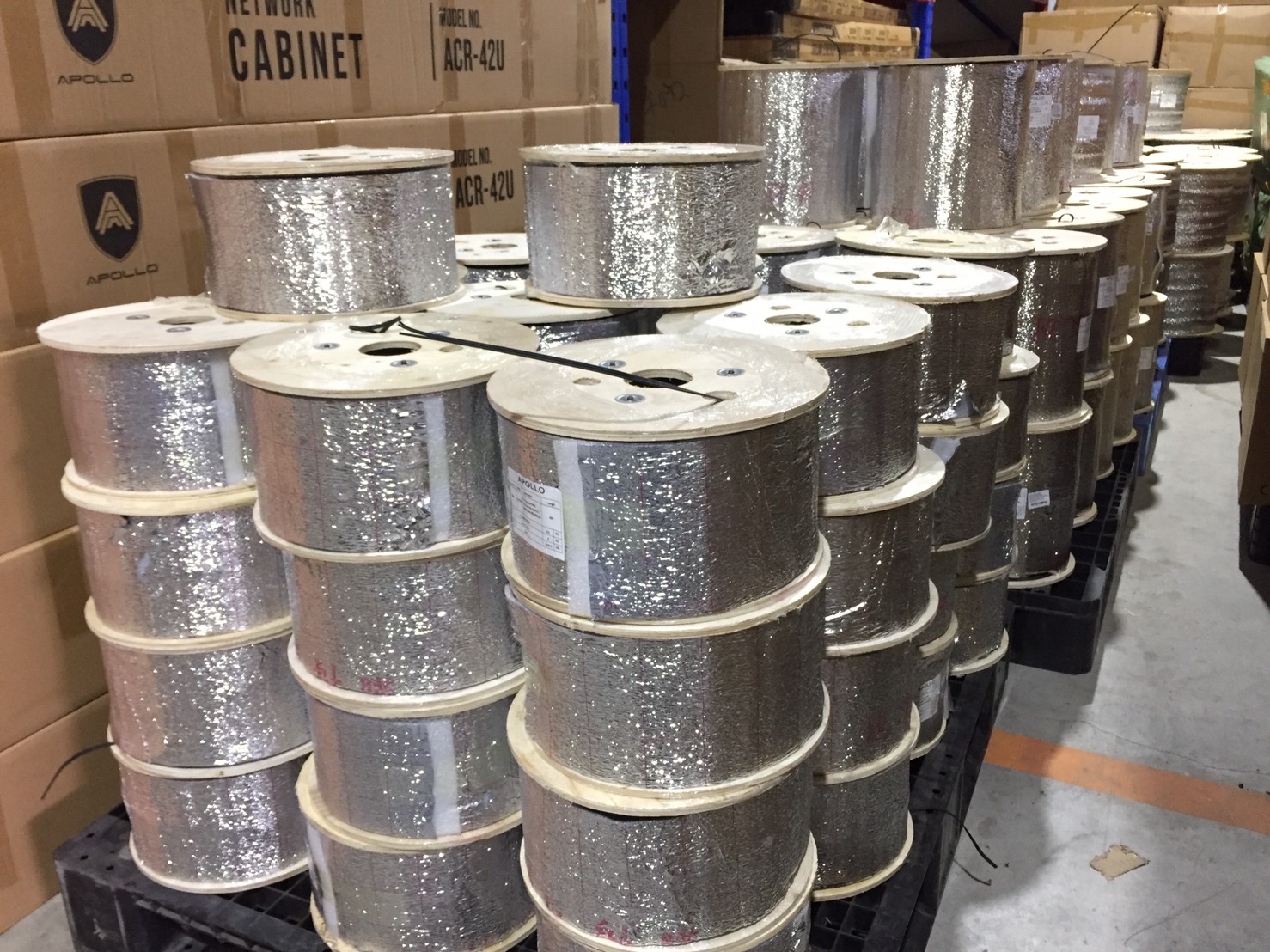 Apollo สายFiber Optic F 2CORE ความยาว 500M 1,000M 2,000M