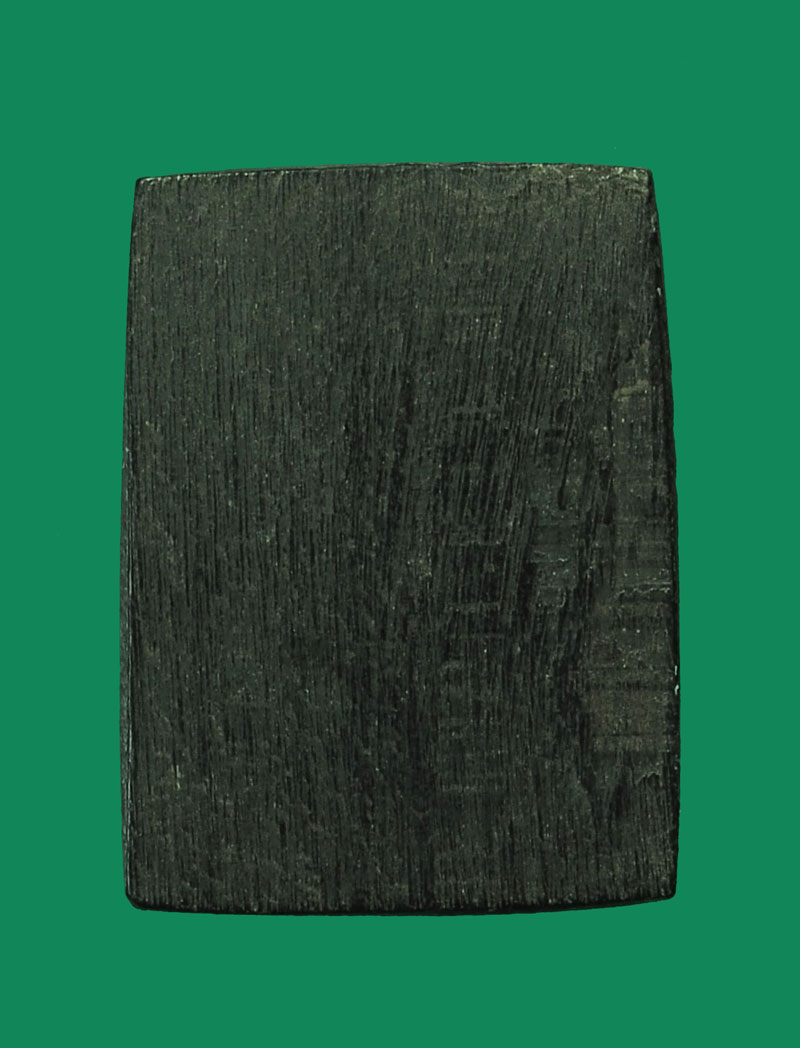 *32419 พระไม้งิ้วดำแกะเป็นสมเด็จแหวกม่าน เก่าไม่ทราบที่และปีสร้าง 13