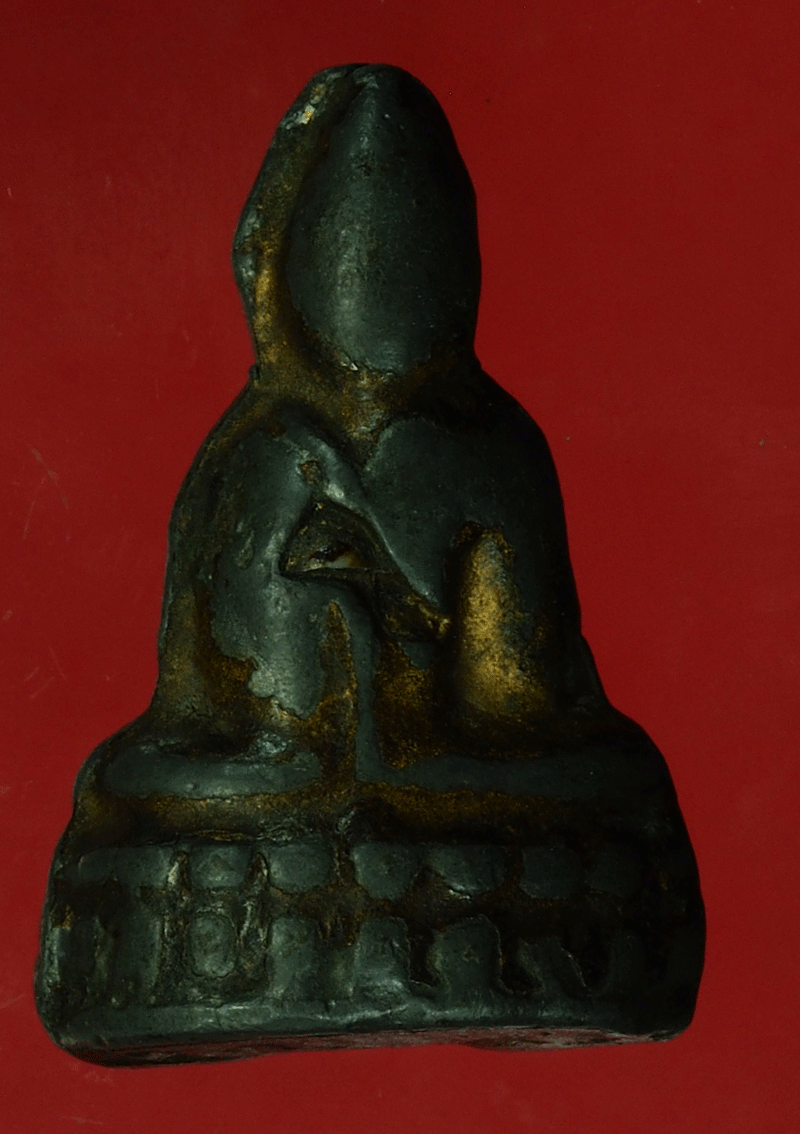 *27961 พระหล่อเนื้อชินตะกั่ว เก่าลงบรอนซ์ ไม่ทราบที่ 13